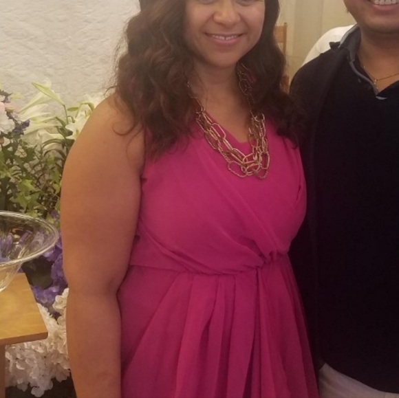 ALBERTA FERRETTI SLEVELESS SHEER DRESS - Picture 10 of 12